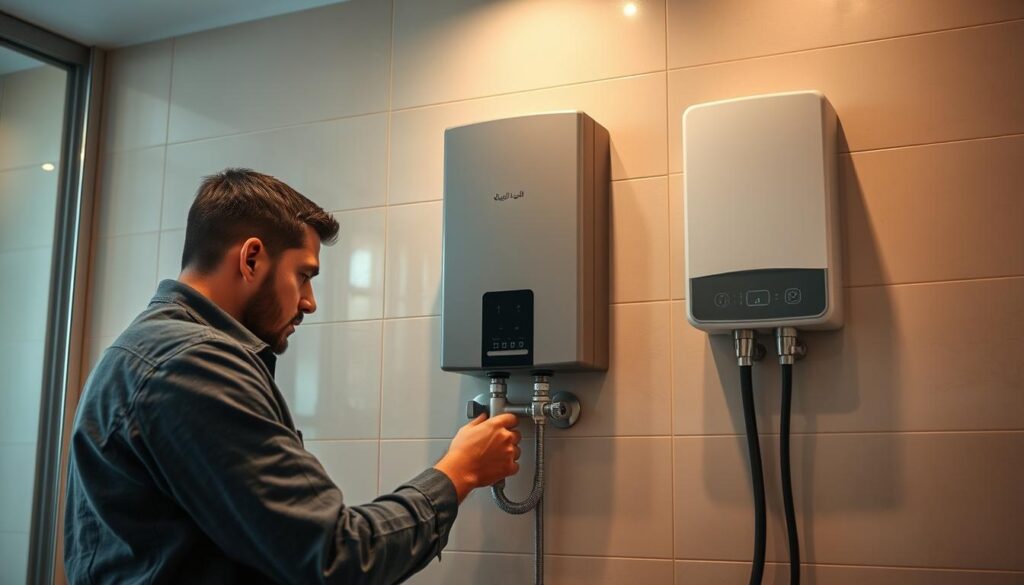 تركيب سخان جدة