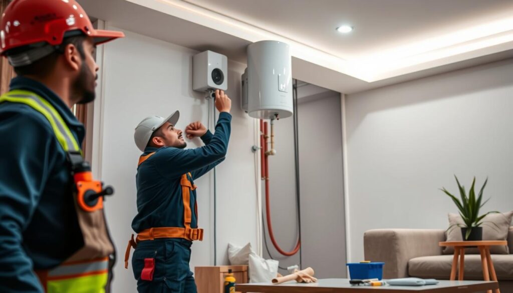 تركيب وصيانة سخانات المياه والدفايات بحي البوادي 