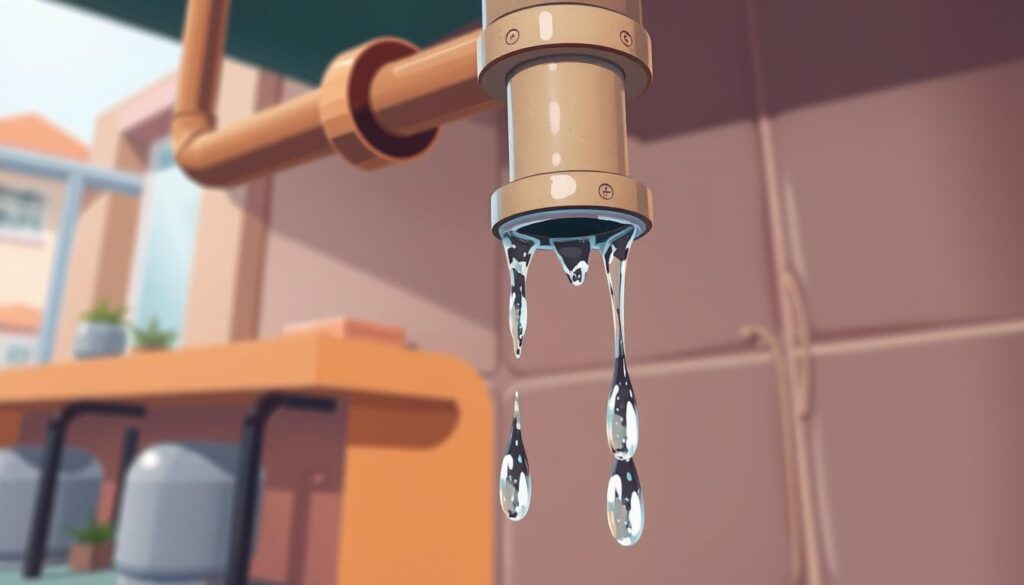 حل تسريب المياه