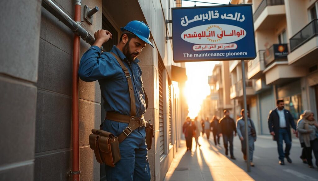 سباك حي الفردوس