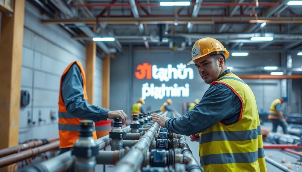 سلامة مواقع السباكة