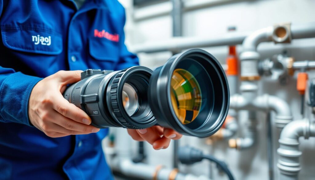 تنظيف وصيانة شبكات الصرف الصحي بحي النزهة بجدة