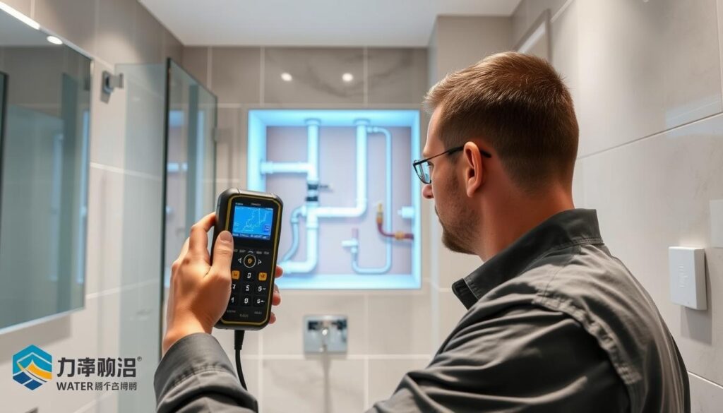 كشف تسرب غير تدميري